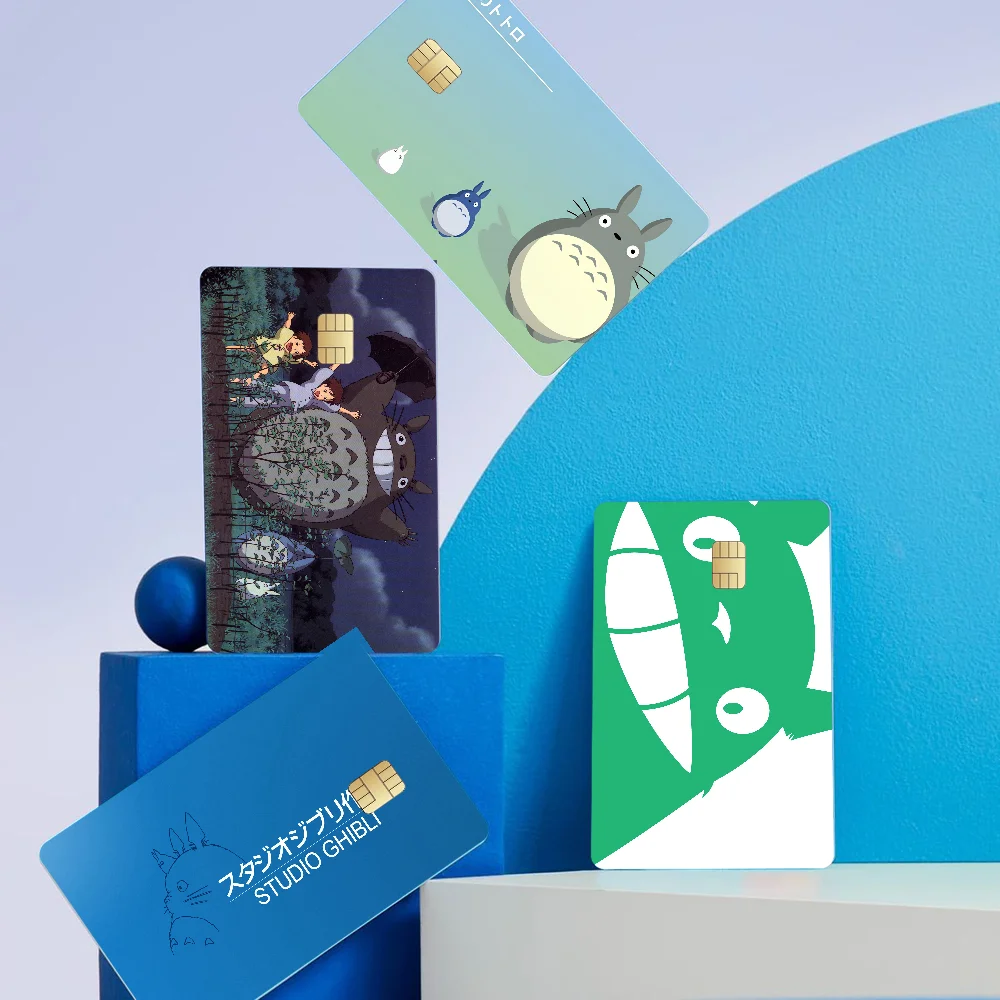 Totoro100 % heißer Verkauf Amine Credit Debit Bank Card Bus Card Film Skin Aufkleber