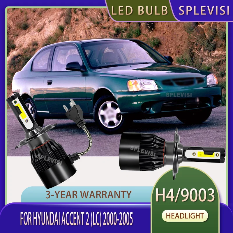 

dissipates heat effectively, great for LED longevity LED Car Light For Hyundai Accent 2 (LC) 2000 2001 2002 2003 2004 2005
