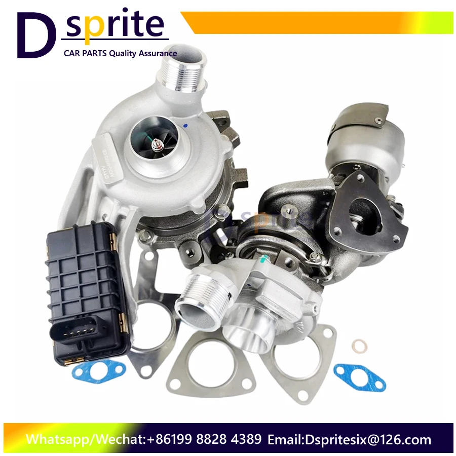Twin Turbo GTB1749VK  LR056369 GT1444Z 778401 778401-5005S LR063777 778400 778400-5005S For Land Rover Discovery IV TDV6 V6