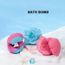 140g Bath Bomb Kids With Toys Bath Bubble Balls Spa Shower Essential Oil Fizzy Balls Moisturize Dry Skin Relaxing Children Gift