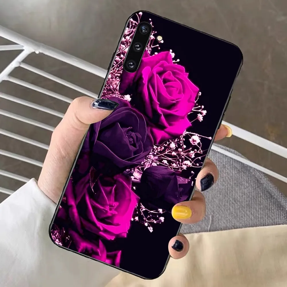 Roses Flower Rose Phone Case For Samsung Note 8 9 10 20 Pro Plus Lite M 10 11 20 30 21 31 51 A 21 22 42 02 03