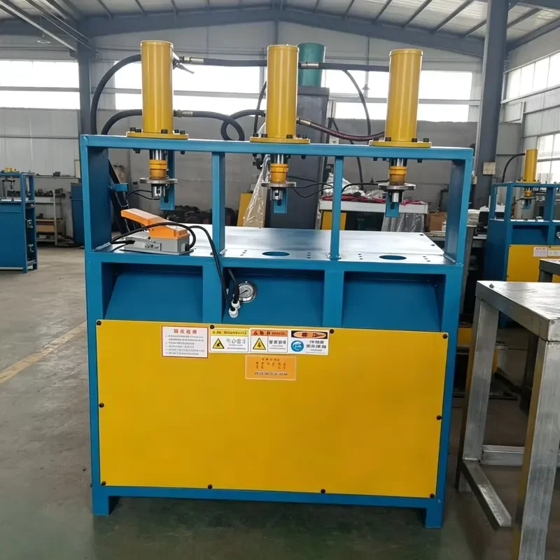 CE Certification Hydraulic CNC Metal Tube Punching Notching Machine 30 Times Per Min Factory Direct for Zinc Aluminum Railing