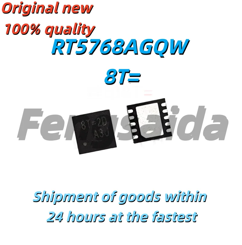 (2-5pieces) 100% 새 RT5768A RT5768AGQW 8T=2C 8T= QFN-10