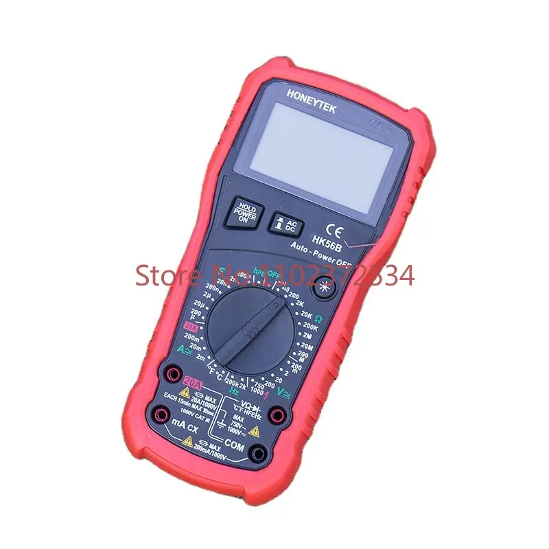 

Portable Digital Multimeter Backlight AC / DC Ammeter Voltmeter Ohm Tester Meter Handheld LCD Temperature Frequency