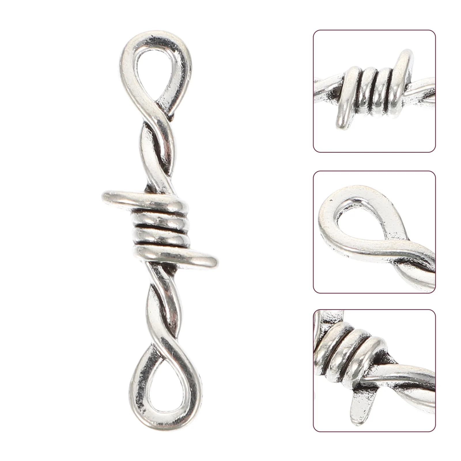 

60Pcs Jewelry Making Accessories Creative Design Delicate Details Suitable for Bracelets Necklaces Waist Chains