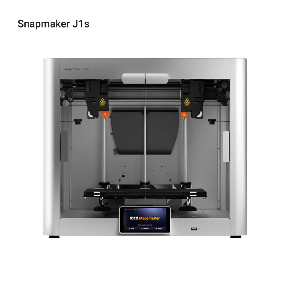 New Model Snapmaker J1s High Speed IDEX 3D Printer Aluminum Alloy Frame with Dual Extruder