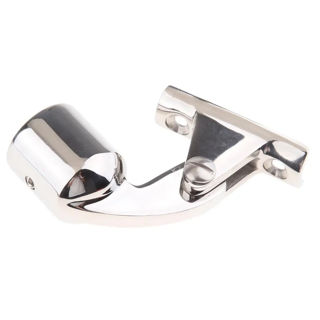 Marine Bimini Fittings Top Cap Eye End 1 inch 120 Degree Elbow Deck Hinge 316 Stainless Steel