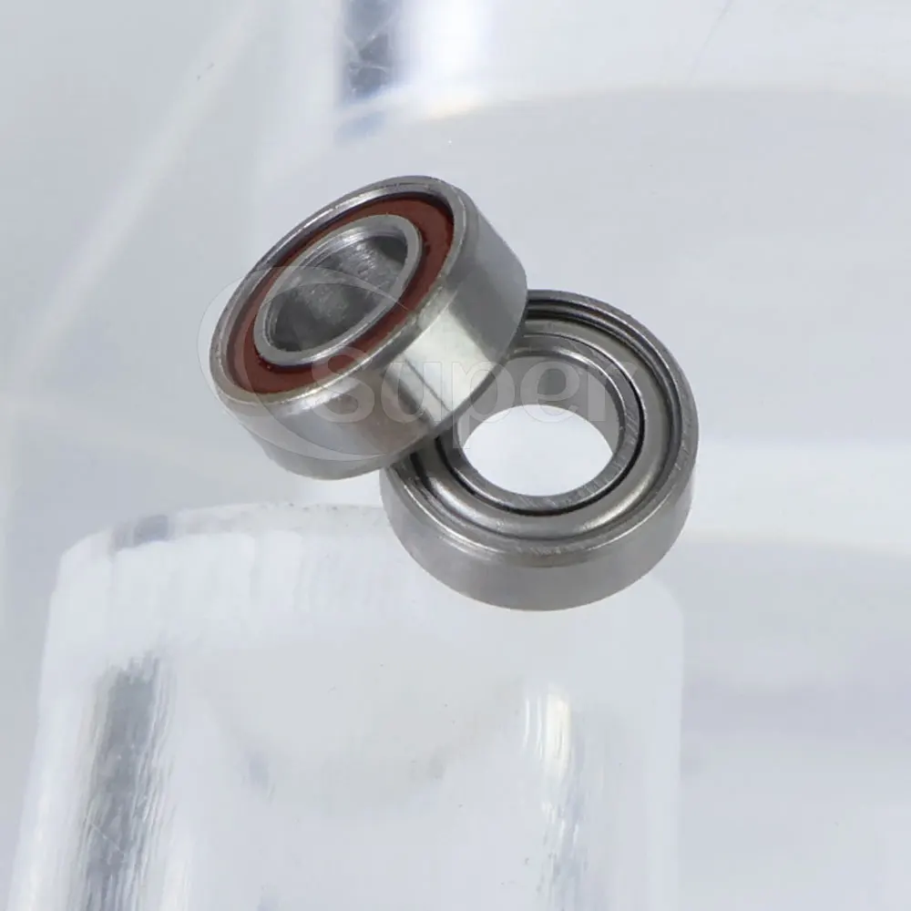 High Speed dental handpiece turbine ceramic balls bearings fit NSK 6.35x3.175x2.38 steel bearing with cover