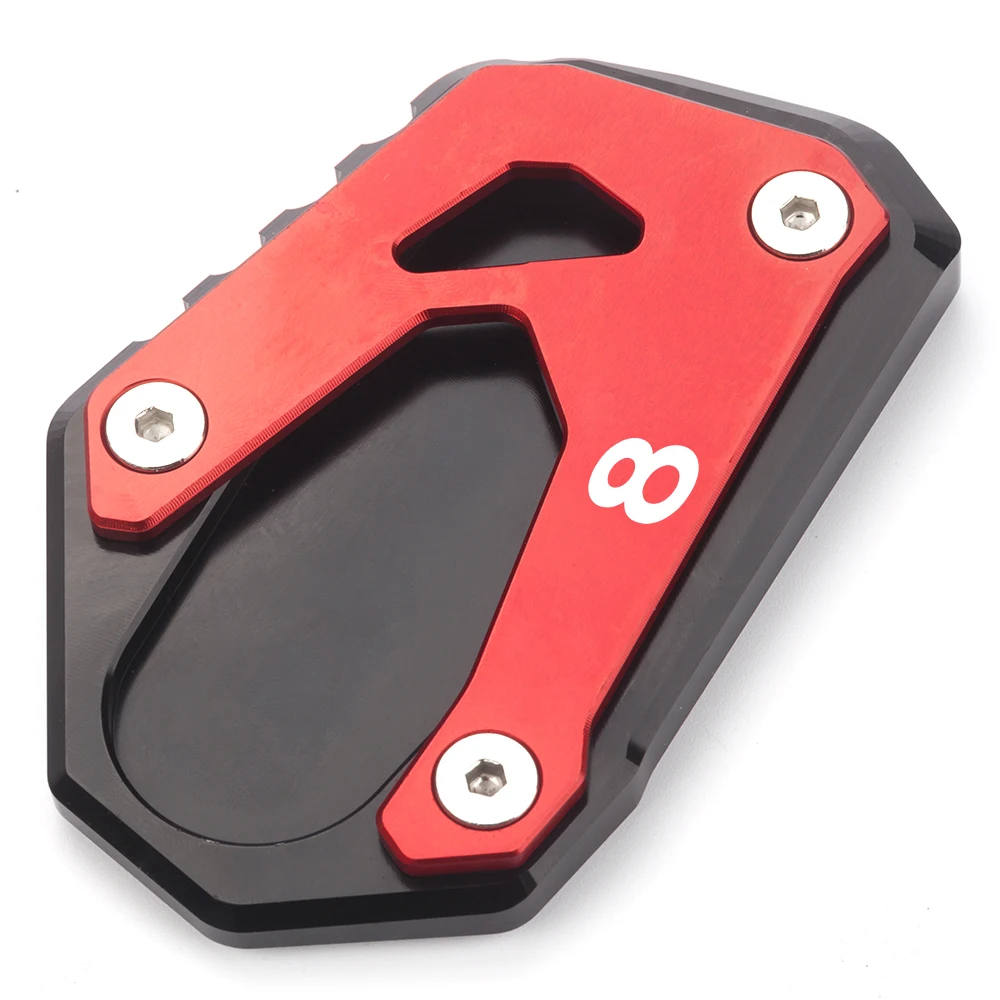 Motorcycle Accessories Aluminum Side Stand Enlarger Foot Enlargemen For GSX 8S GSX 8R GSX-8S GSX-8R GSX8S GSX8R 2023 2024 2025