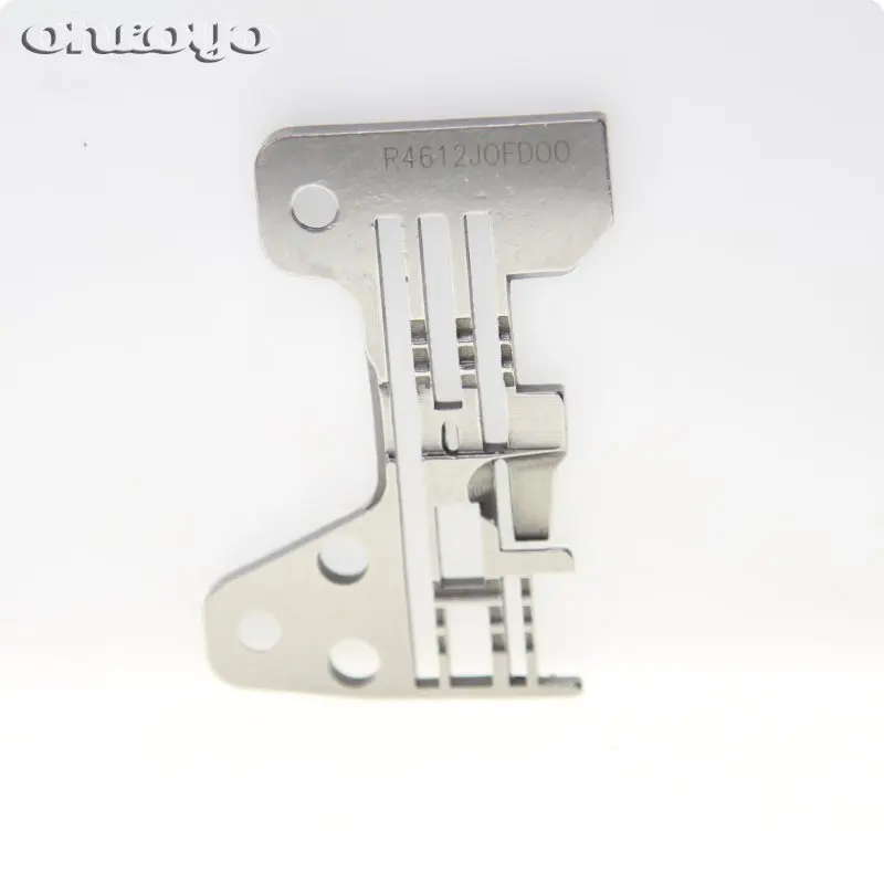Industrial Sewing Machine Spare Parts Needle Plate R4612-JOF-DOO For Juki MO-3916 FF6-FG(4.8x4.8) Throat Plate R4612-J0F-D00