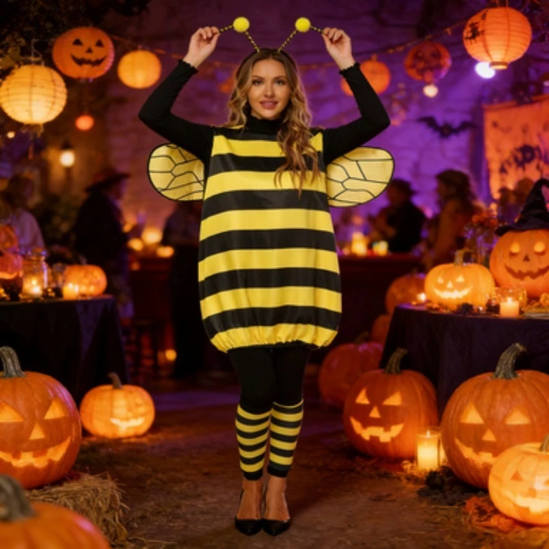 

Детский костюм пчелы для Хэллоуина, сценических выступлений и маскарадов