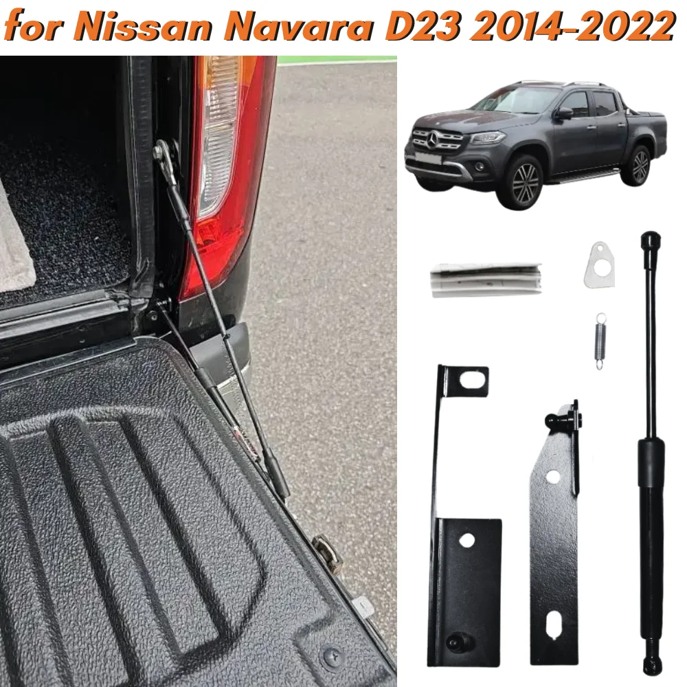 

Qty(1) Trunk Struts for Nissan Navara D23 NP300 for Renault Alaskan Pickup 2014-2022 Rear Tailgate Boot Gas Springs Lift Support