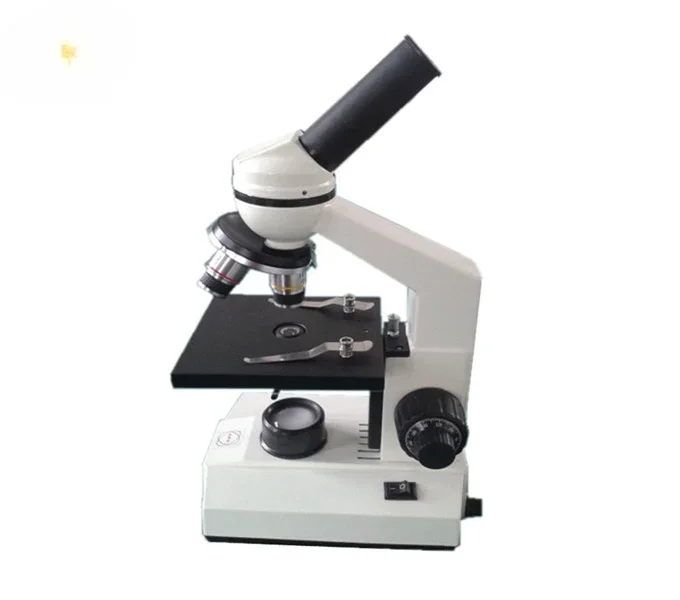 

B100 School Laboratory Equipment Biological Monocular Microscope for Student