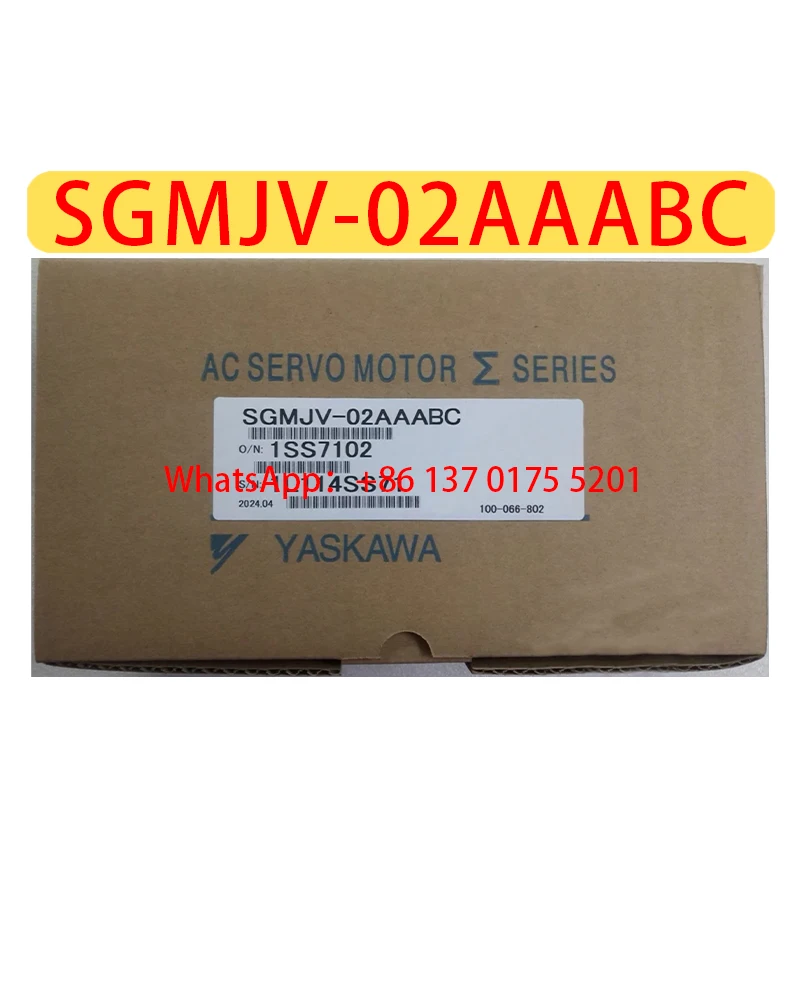 SGMJV-02AAABC Brand New Servo Motor Original Genuine，Fast shipping