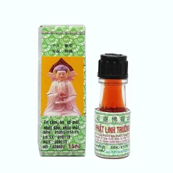 3pcs Vietnam Buddha Oil For Headache Toothache Stomachache Dizziness Back Pain Active Oil Tiger Balm  dizziness