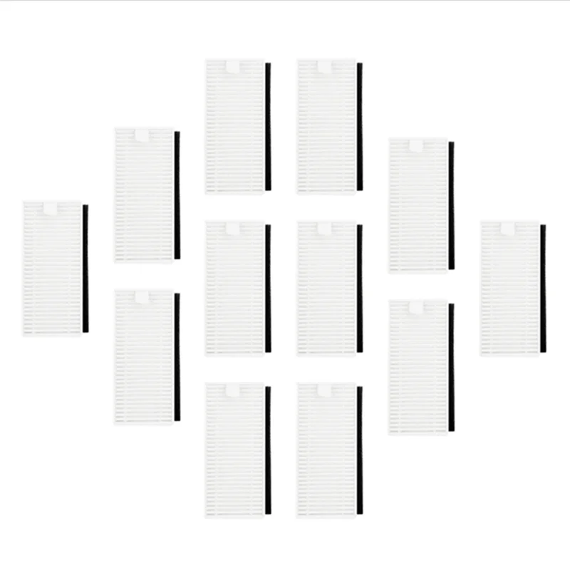 OKP K7 / K8 / L3 / Lefant M201 / T800 / U180 / M501-B / F1 / T700 / M520/M571/M301 Hepaフィルター交換部品アクセサリー 12個入り