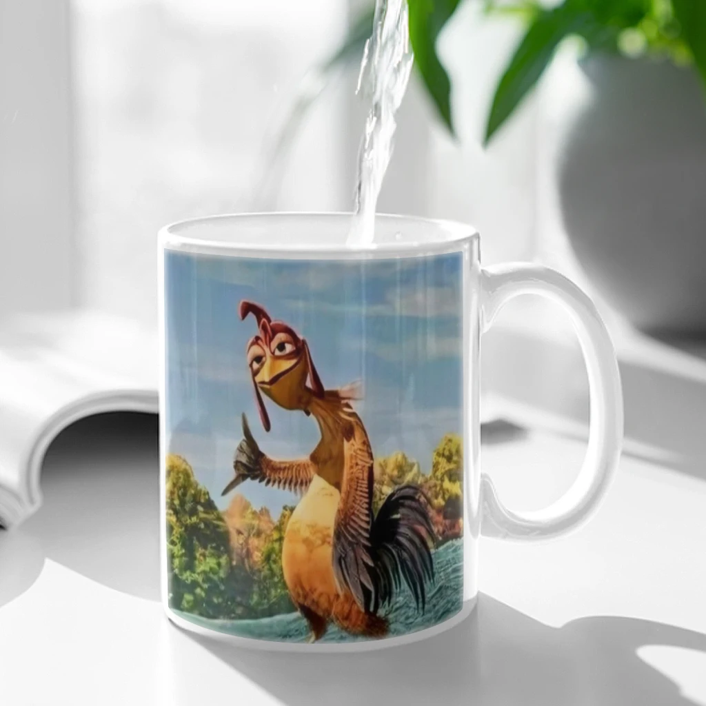 

Chicken Joe Coffee Mug 11oz Fun Ceramic Coffee Tea Cocoa Cup Handle Tea Drink Cup