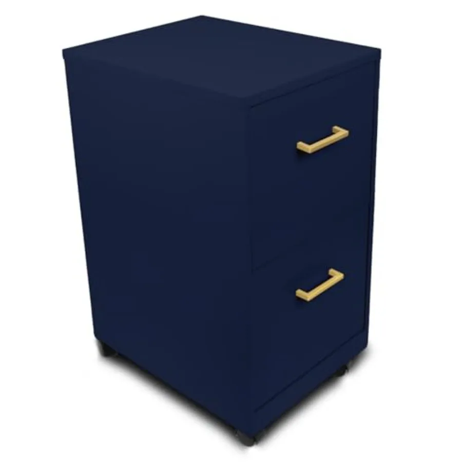 SOHO-Grade 2-Drawer Vertical Filing Cabinet for Home and Office Use Durable Steel Construction with Enhanced Load-Bearing Capac