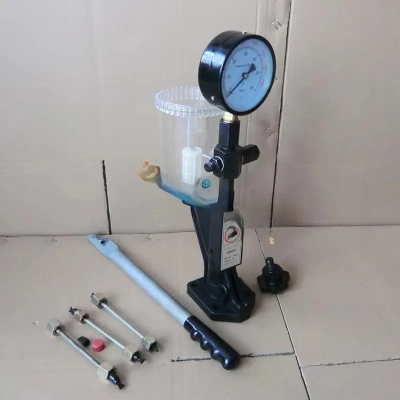 Tools Diesel Nozzle Tester S60H Diesel Pump Maintenance Equipment E1024008 Black Piezoelectric Injector Nozzle Tester