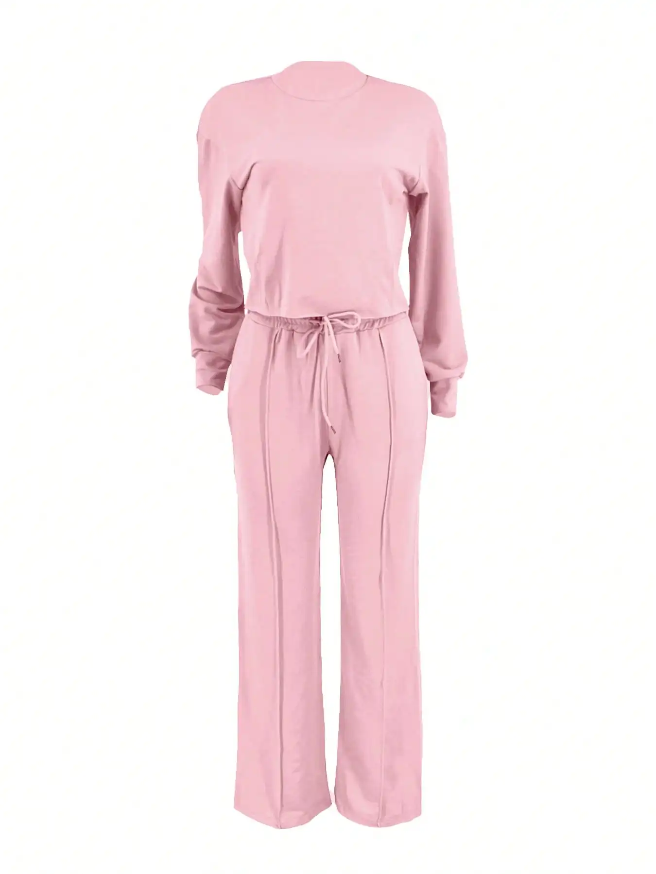 Ensemble décontracté 2 pièces pour l'extérieur, ensemble 2 pièces de couleur unie, ensemble 2 pièces à capuche, élégant, sexy, respirant, confortable, décontracté 2 pièces