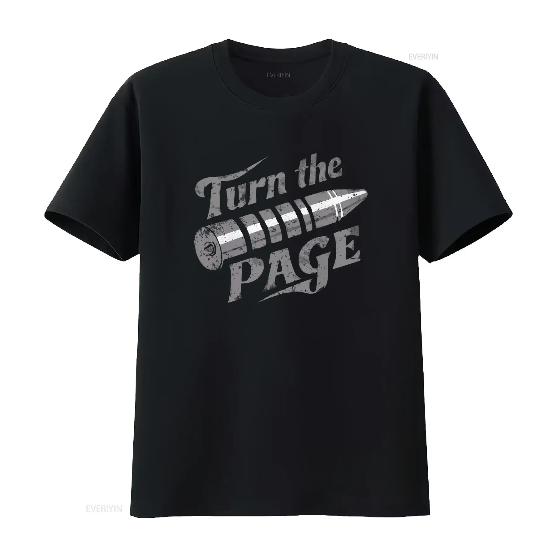 Turn The Page Vintage T Shirt Retro Rock n Roll Classic Bob Seger Silver Bullet Band  vintage Washed Stretched Comfortable