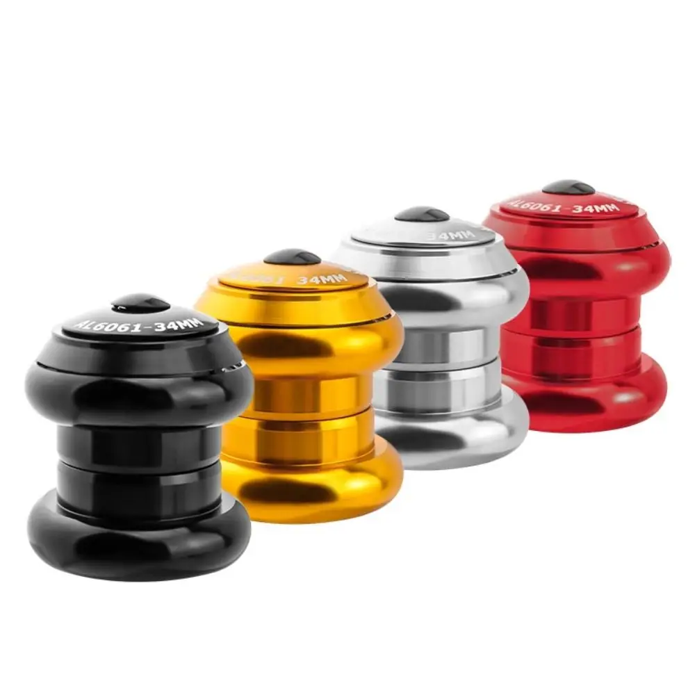

Aluminum Alloy Bicycle Headset 34MM Straight Tube MTB Headset 28.6mm Threadless Fork Steering Cups Semi Integrated Headset MTB