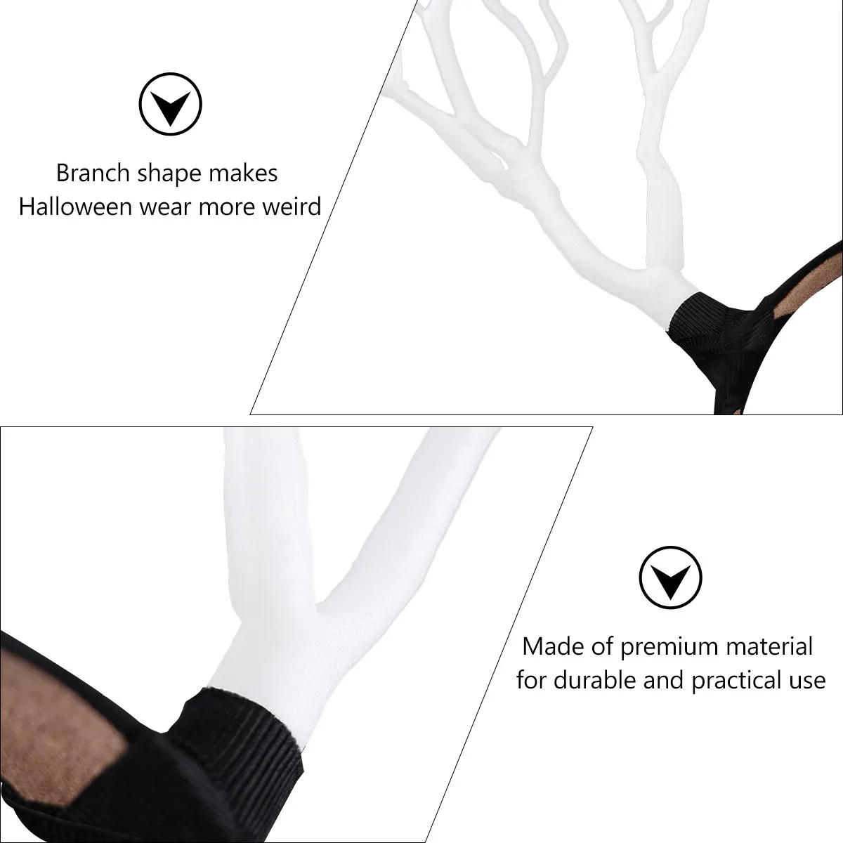 

1 шт. стильный головной убор с рогами для женщин на Хэллоуин, удобный в носке, украшение для волос на вечеринку, аксессуар для косплея