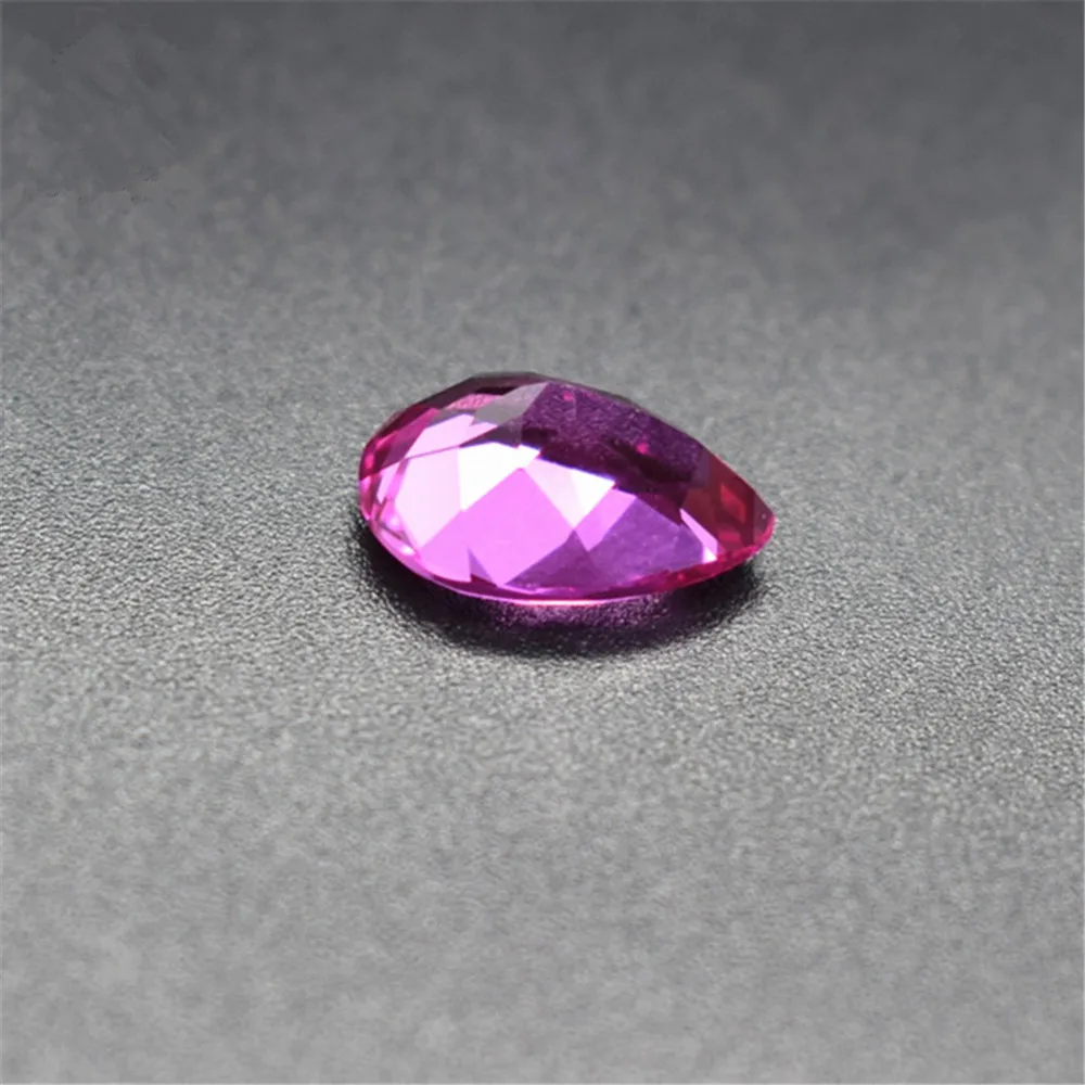 Pink Tourmaline Pear Shaped Faceted Gemstone Teardrop Cut Tourmaline Gem Multiple Sizes to Choose C28T