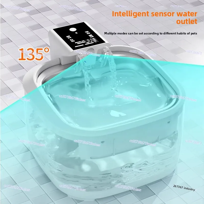 Automatic Water Dispenser Constant Temperature Heating Circulating Wireless Unplugged Water Feeder