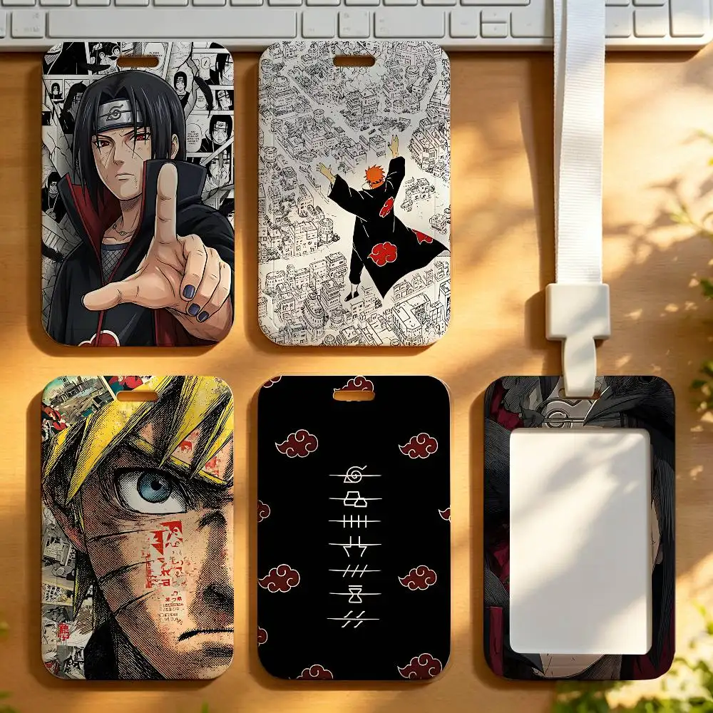 Anime-N-naruto-S Cool NFC Contactless Sliding Card Sleeve For Student Cards, Bus Cards, ID Cards, And Work Permits
