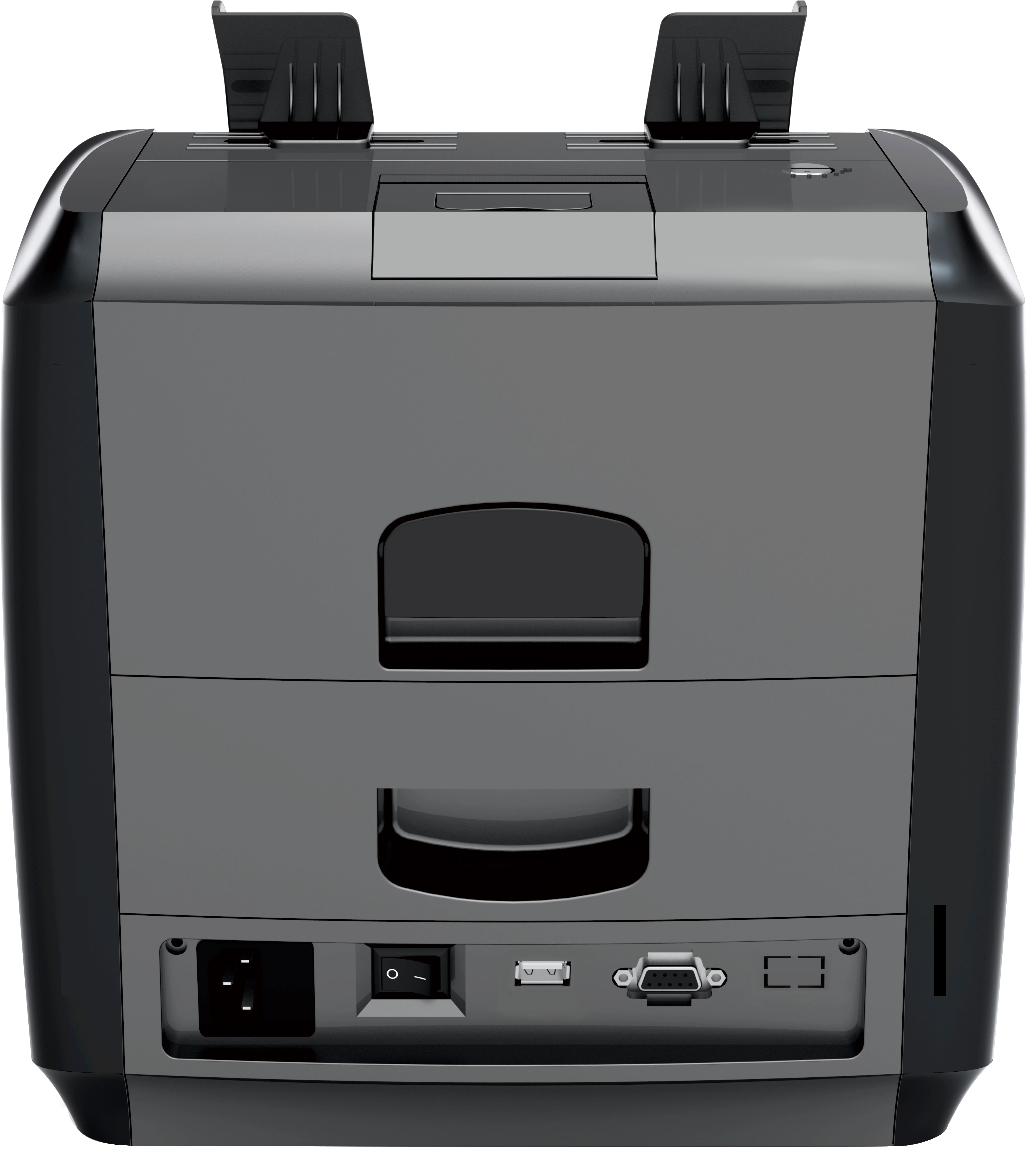 2/две карманы сочетания смешанных цен, банкнот, деньги, машина для подсчета валют, 2 счетчика значений CIS и сортировщик