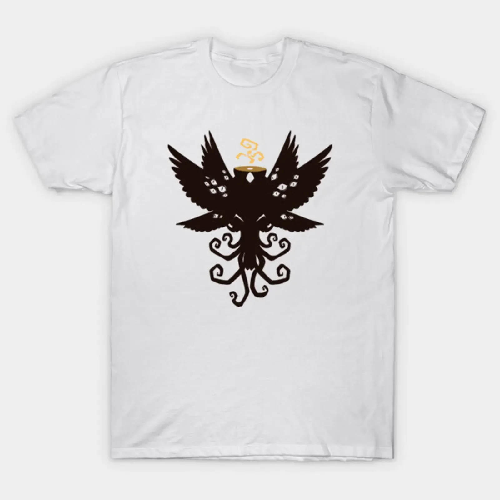 eldritch sparrow T Shirt vintage Washed Versatile Unisex Top For Everyday Wear Slightly Stylish Comfortable Soft Stretched