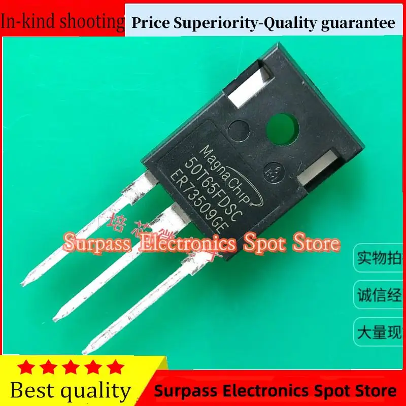 10PCS-100PCS  50T65FDSC=50T65FESC  50A 650V Price Superiority-Quality guarantee