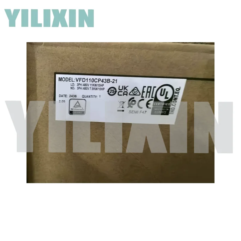 

Новая модель (11 кВт) преобразователь частоты VFD110CP43B-21