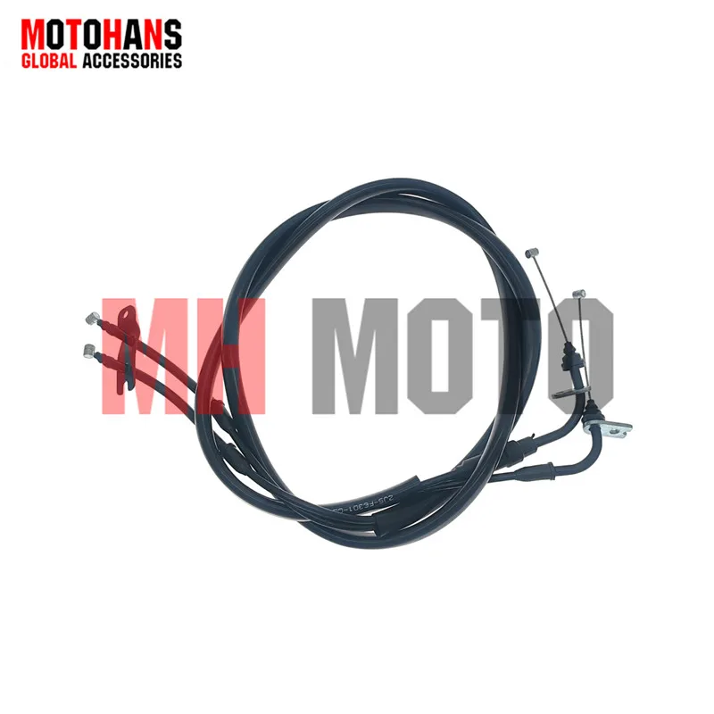 MOTORCYCLE DOUBLE CABLE THROTTLE CABLE ACCESSORIES FOR YAMAHA BWS125 FI 2JS-F6301-00