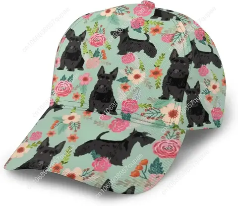 महिला पुरुष यूनिसेक्स बेसबॉल कैप ब्लैक स्कॉटी डॉग पोनीटेल होल के साथ ट्रक ड्राइवर डैड मॉम आउटडोर स्पोर्ट्स रनिंग हंटिंग के लिए एडजस्टेबल 6 best sales स्कॉटी - №5