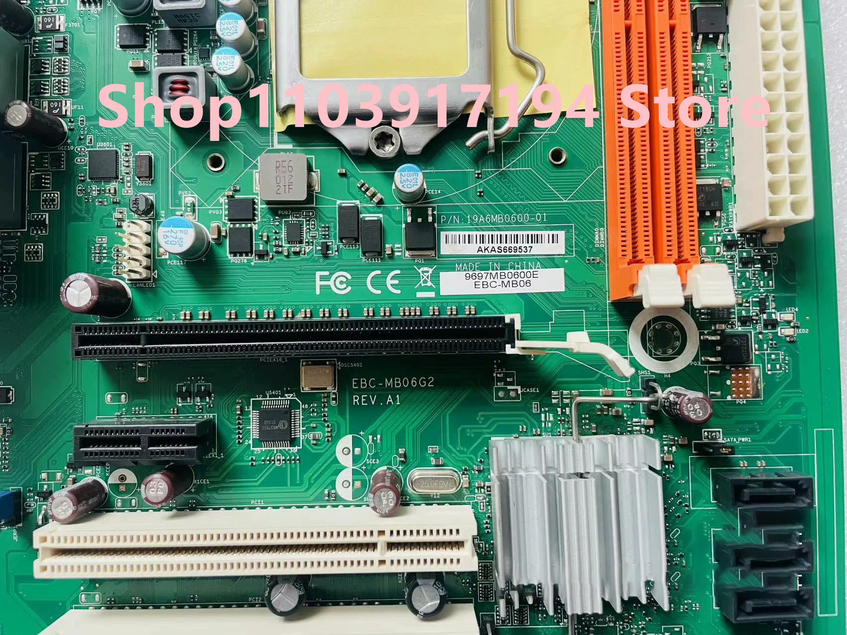 เมนบอร์ดคอมพิวเตอร์อุตสาหกรรม EBC-MB06G2