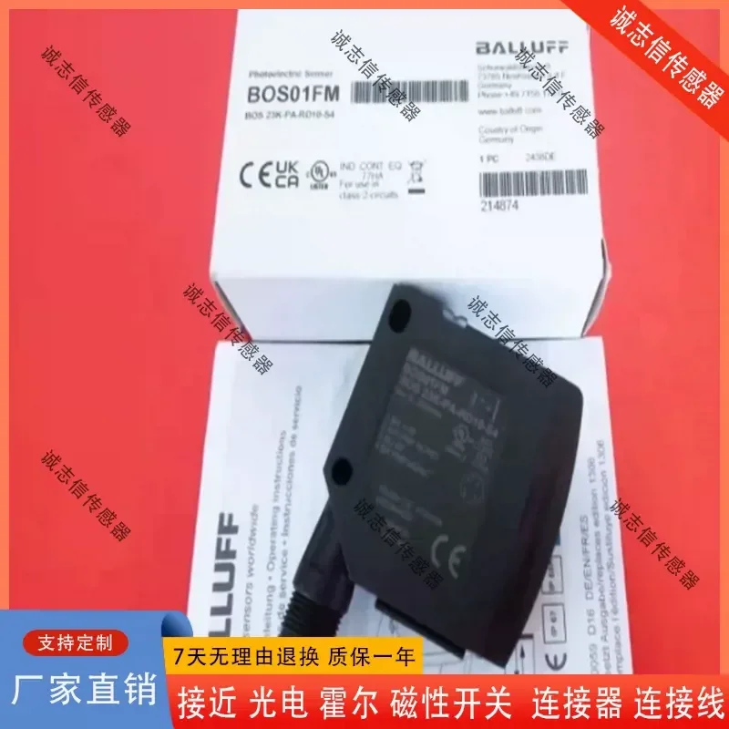 For Balluff Diffuse Reflection Photoelectric Switch Sensor BOS01FM BOS 23K-PA-RD10-S4
