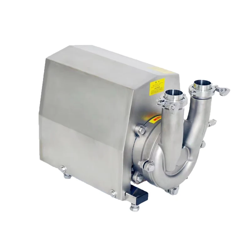 316L Stainless Steel Self-Priming Return Pump Sanitary Liquid Food Delivery Pump Soybean Milk Milk Pump Corrosion Resistance