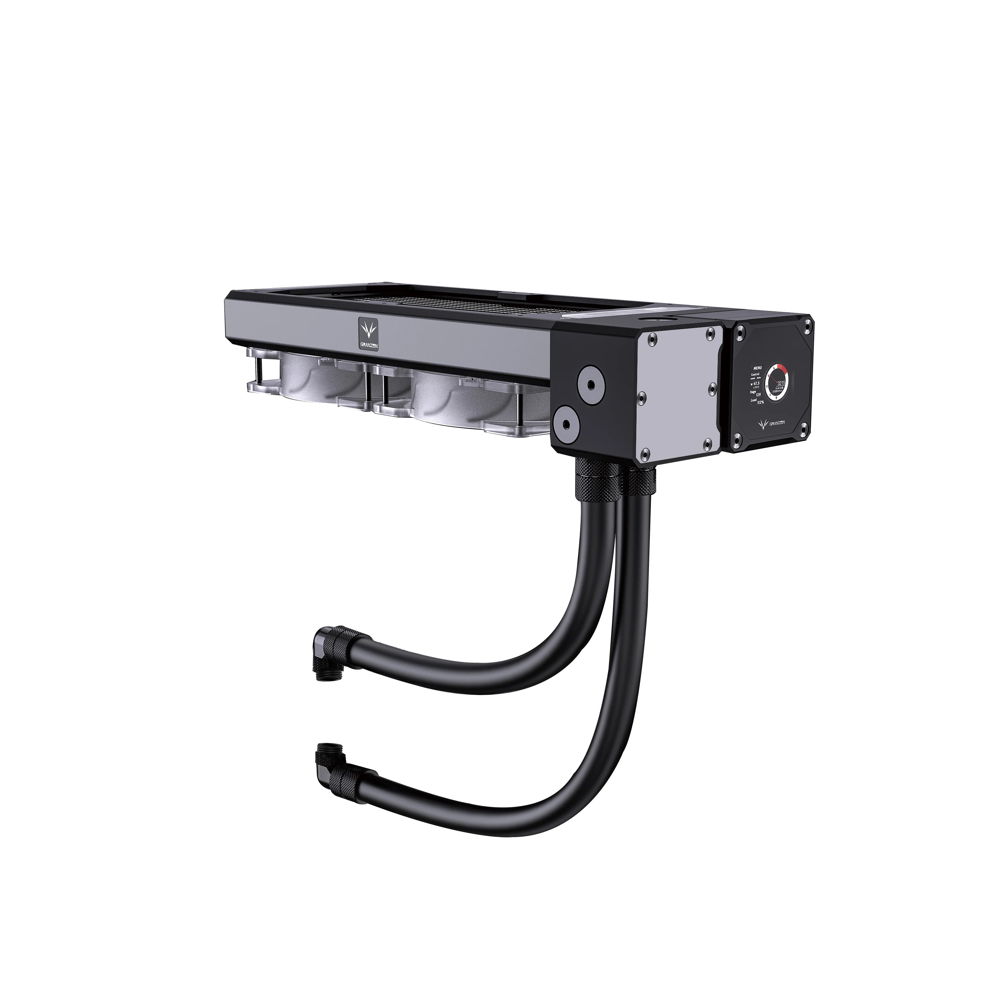 Zestaw do chłodzenia wodą Granzon do bloku procesora AIO CPU z pompą 120mm wentylator 240mm 360mm System chłodnicy PC G1/4 ''wąż dopasowujący rurkę