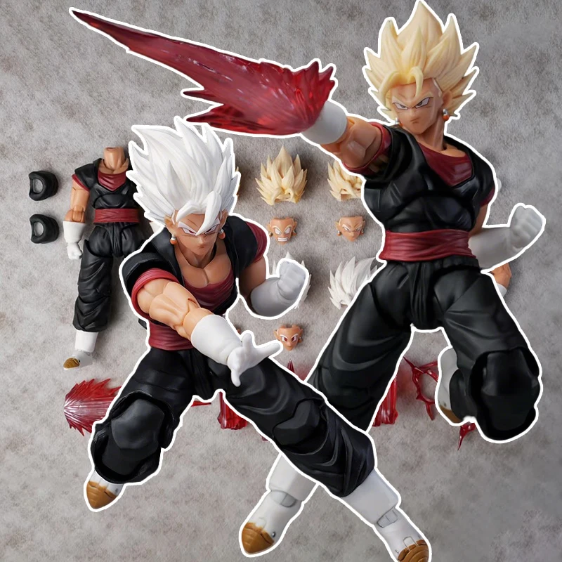 In Stock Ygmw Toys Weekly Color Version Vegito Figure Dragon Ball Shf Super Saiyan God Vegito Anime Action Figure Model Toy Gift