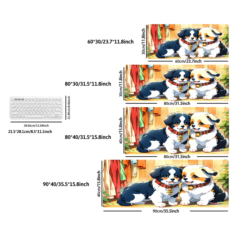 90x40cm large gaming mouse pad Multi-model rubber non-slip table mat Ultra HD printing durable FPS/MOBA dedicated PC accessories