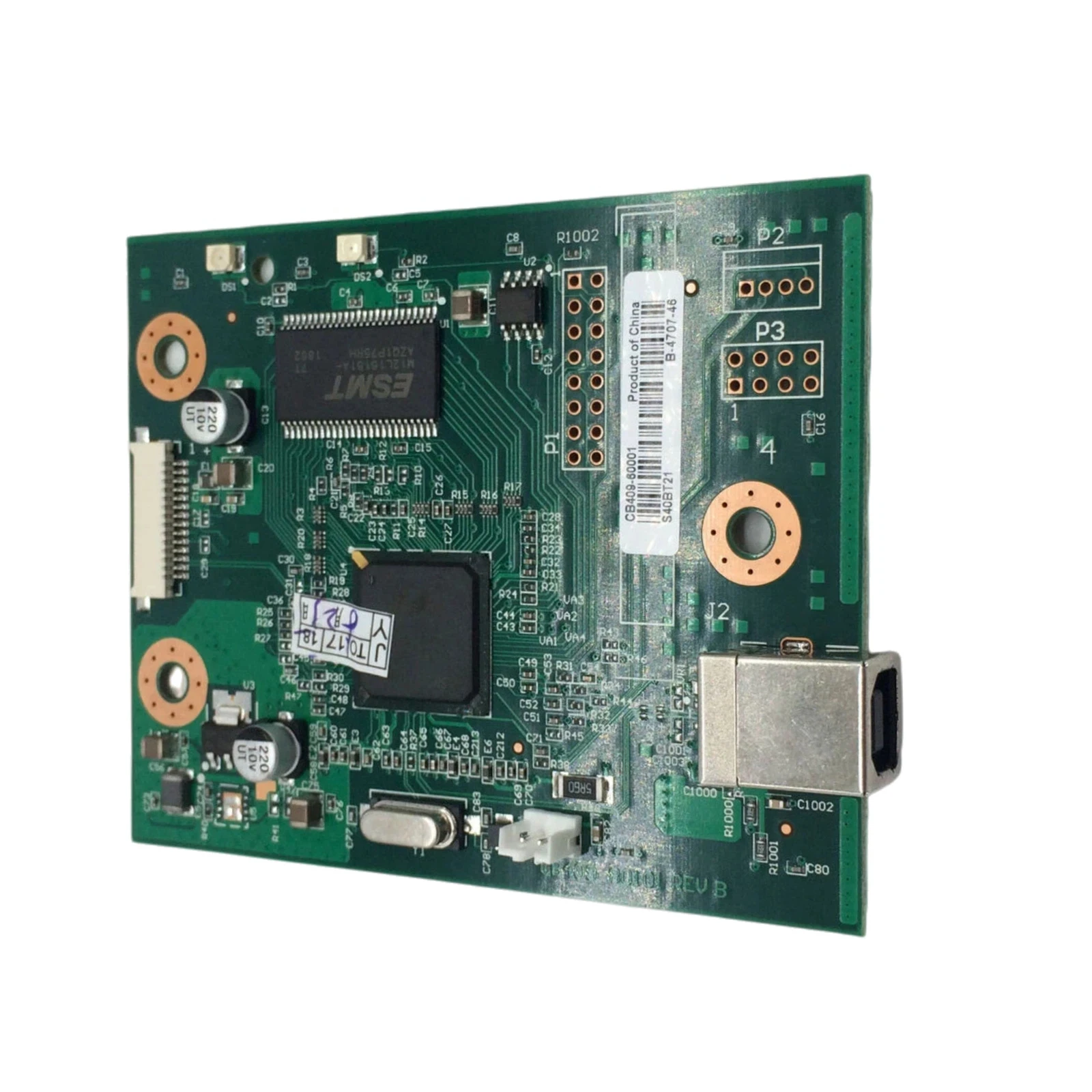 اللوحة الأم CB406-60001 المنسق اللوحة الرئيسية تناسب HP LaserJet 1020