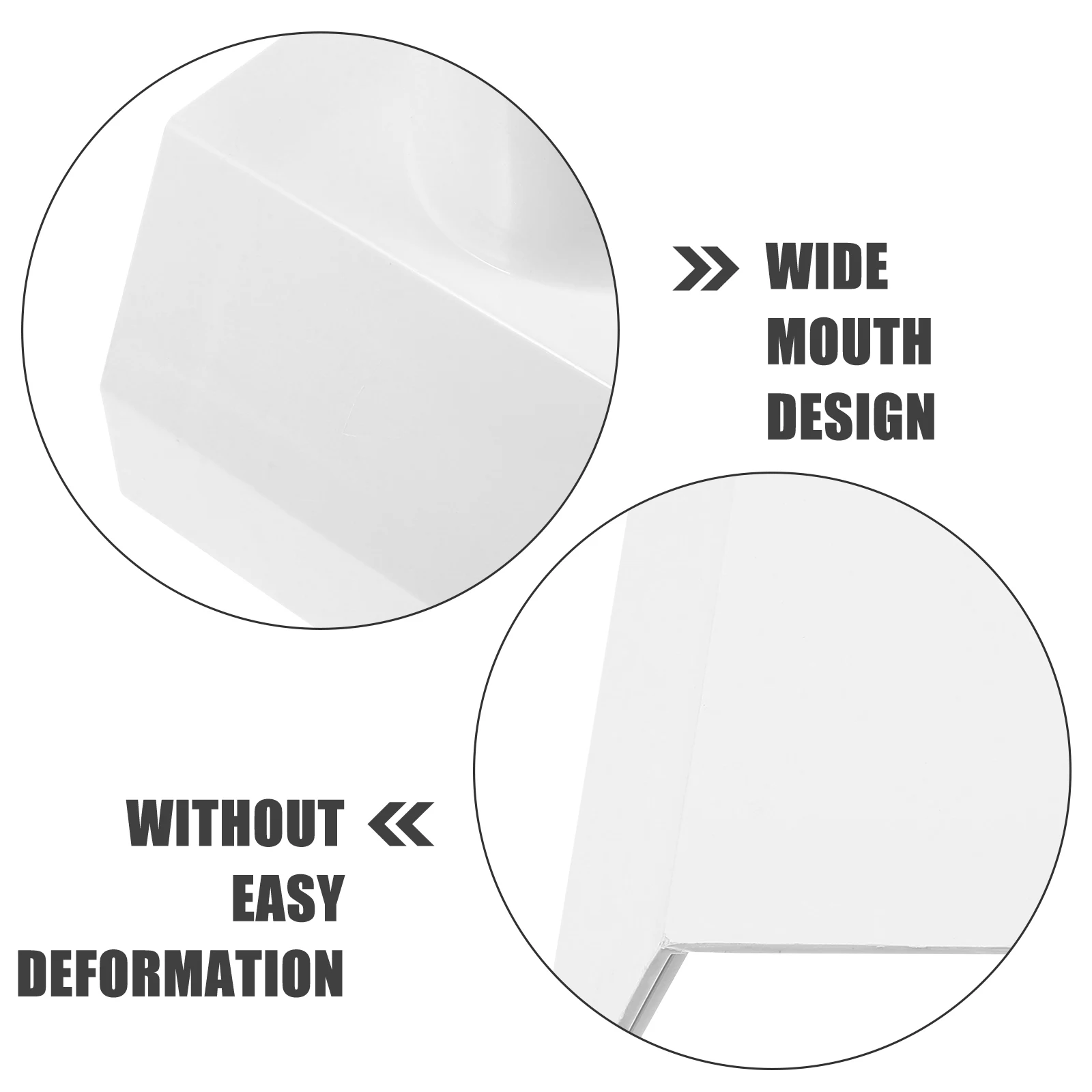 Adapter Fitting Outdoor Drain Rainwater Gutter Connector Wide Mouth Design Easy Install Lightweight Rainwater Drain Connector