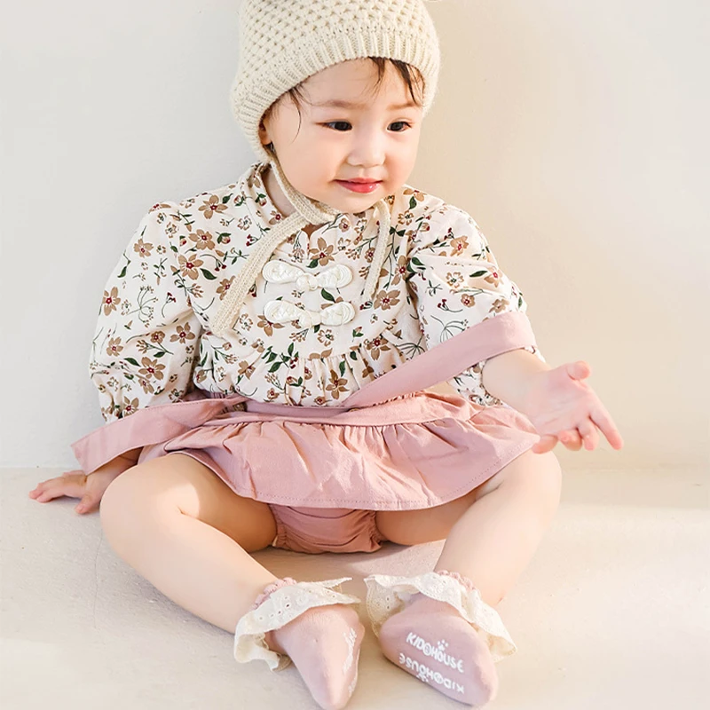 

0-3Years Kids Girls Socks Cotton Solid Striped Soft Baby Knee Long Children's Socks School Sport Baby Sock