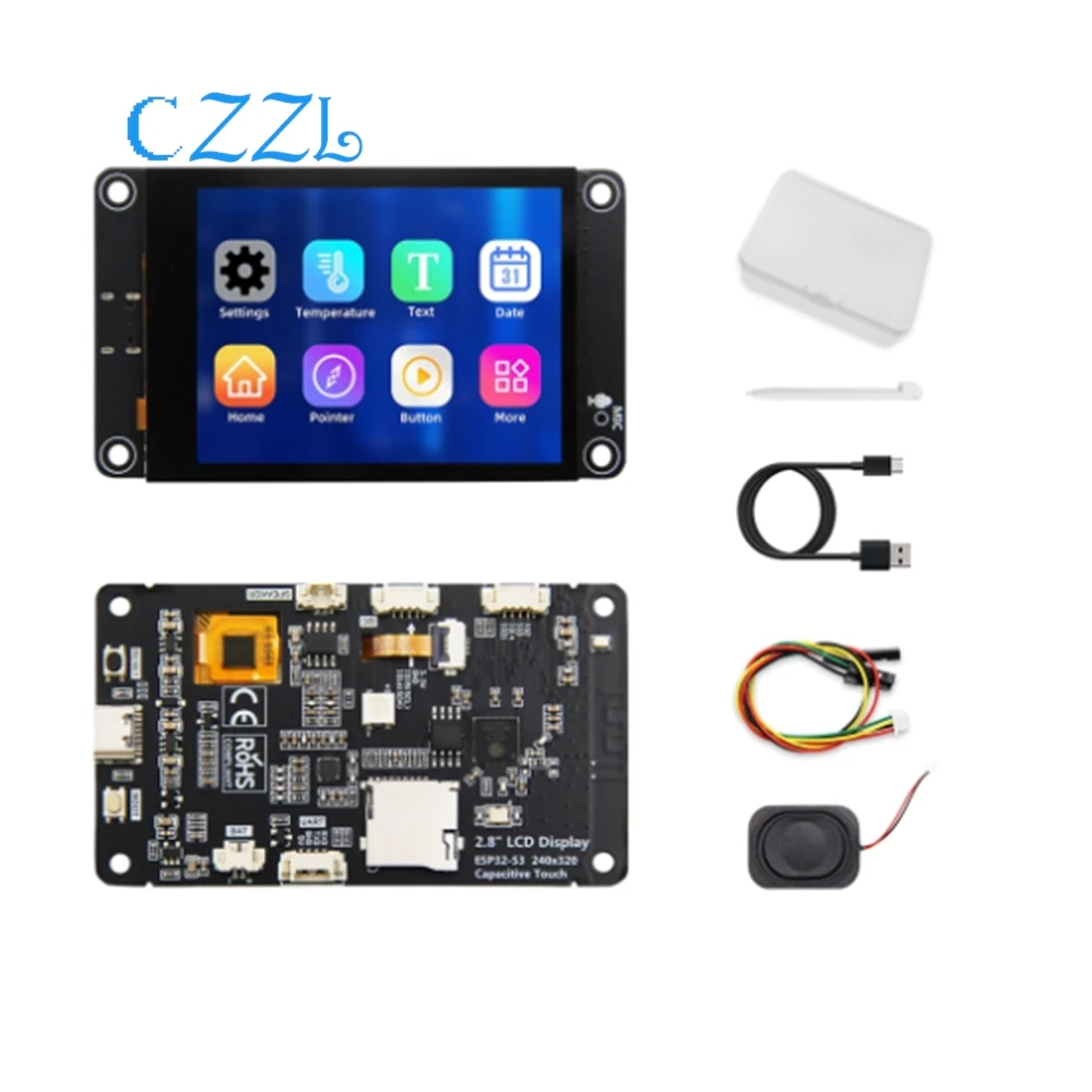 Scheda di sviluppo ESP32-S3 da 2,8 pollici WiFi Bluetooth schermo di visualizzazione intelligente modulo TFT touch screen supporta Xiaozhi