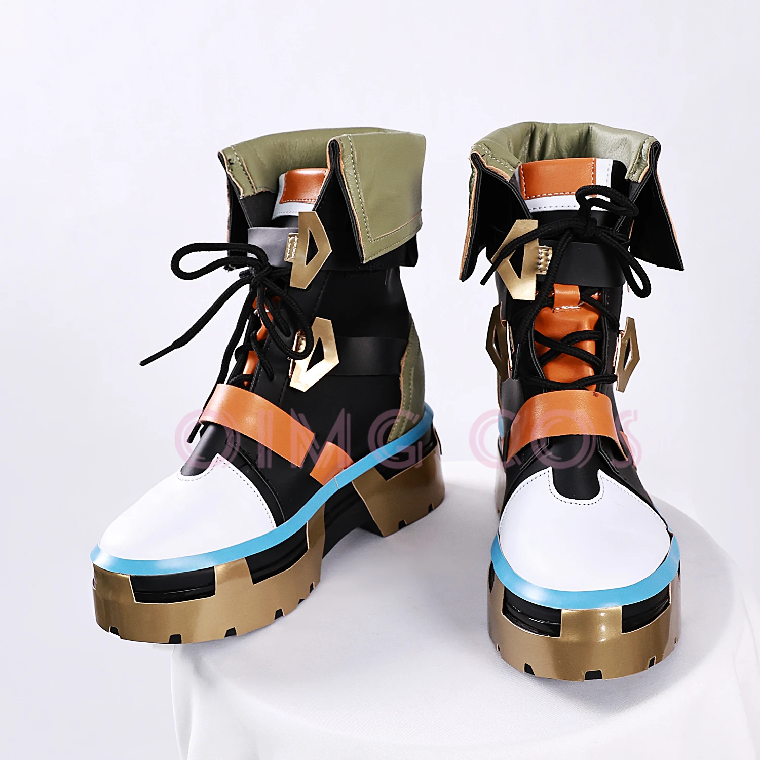 ベネット コスプレ靴 中国アニメスタイル ハロウィン 原神インパクト 女性用ゲーム