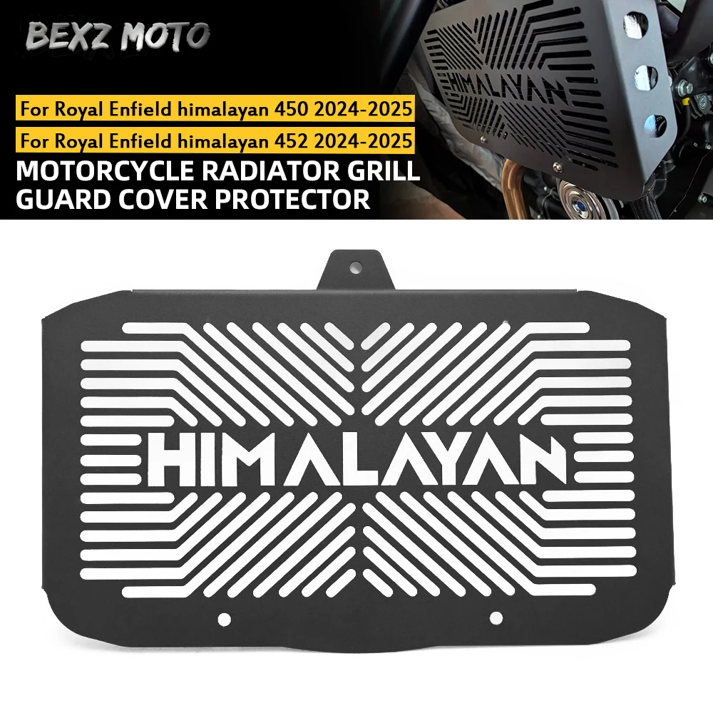 NEW Himalayan450 Motorcycle Radiator Grille Guard Grill Cover Protection For RE Himalayan 450 HIMALAYAN450 2024 2025