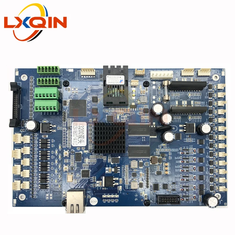 LXQIN 1pc Senyang LC Version Main Board for Epson I3200 Heads Fiber Optic Board for Flatbed Printer Mother Board