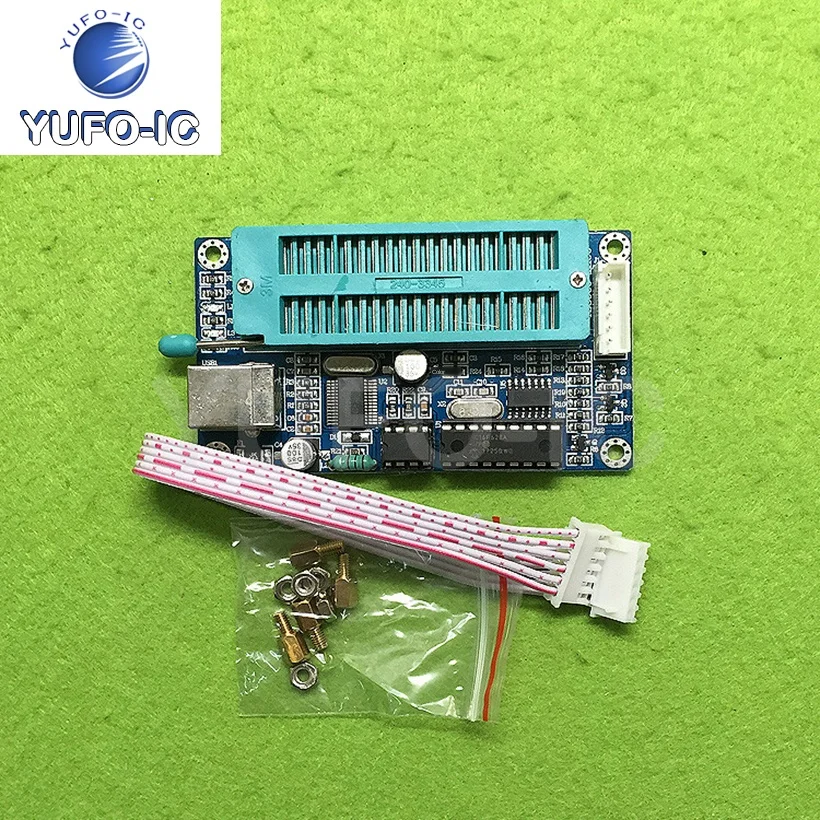 Free Ship 3pcs K150 Programmer IC Programmer/Pic Downloader USB Pic KIT2 3 Shao Xie Qi Blue